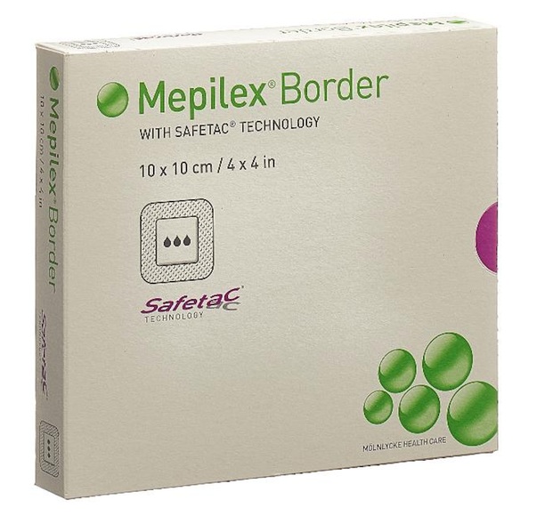 MOLNLYCKE HEALTHCARE Mepilex® Border 10 x 10 cm