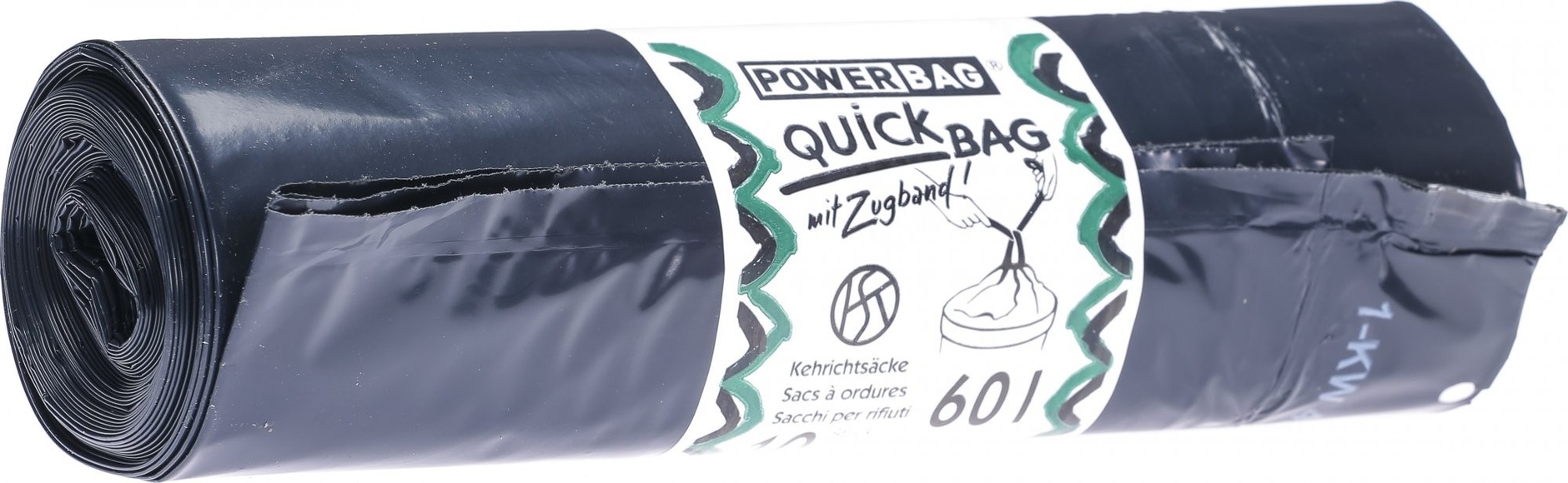 Kehrichtsack Ruckzuck 60l OKS (10 Stück)