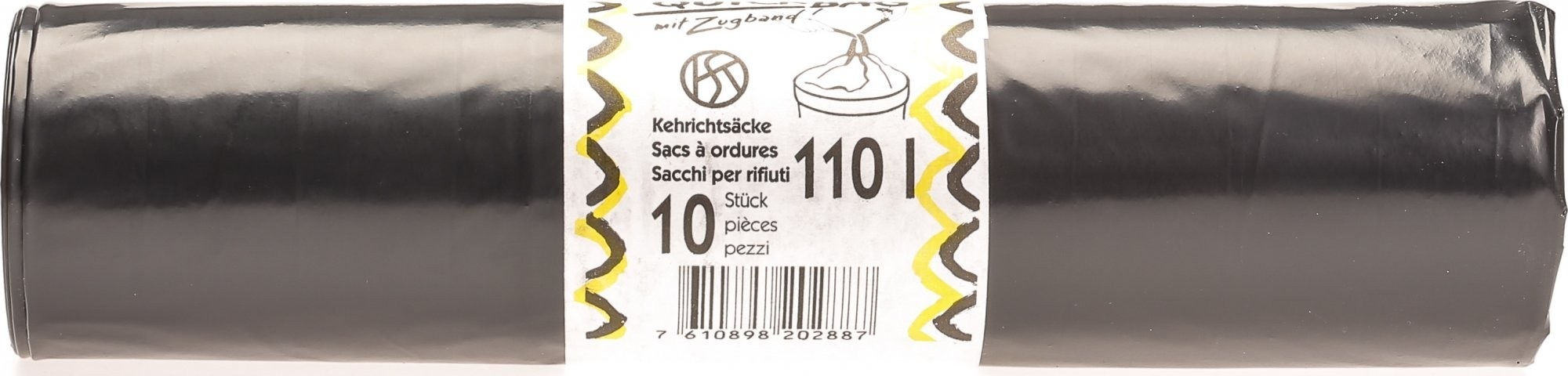 Kehrichtsack Ruckzuck 110l OKS (10 Stück)