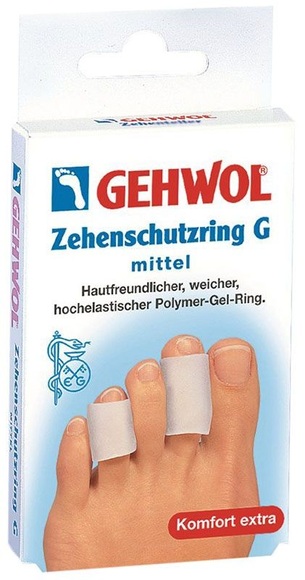 GEHWOL® Zehenschutzringe G Verkaufspackung mittel 2 Stk