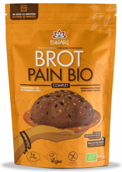 ISWARI Instant Bread Mix Original Bio (300g)