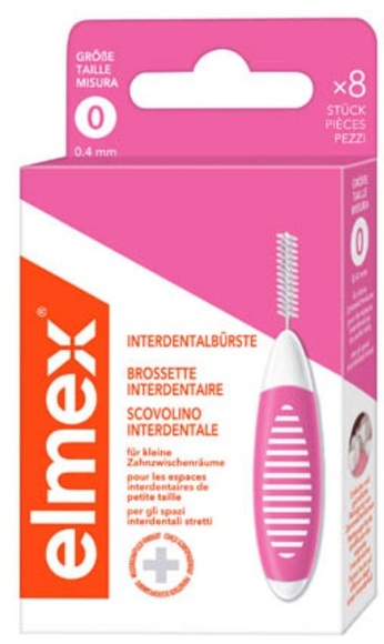 elmex® Interdentalbürsten Pink Größe 0