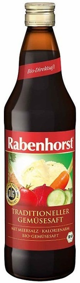 Rabenhorst Gemüsesaft Bio Flasche (750ml)