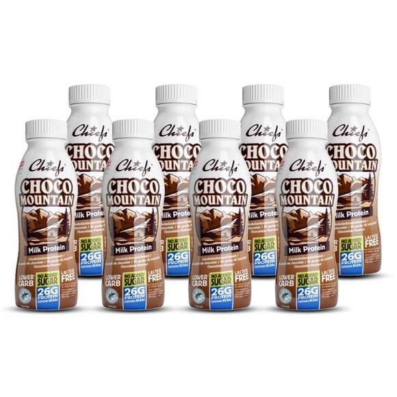Chiefs Protein Milk Choco Mountain 2x 330ml