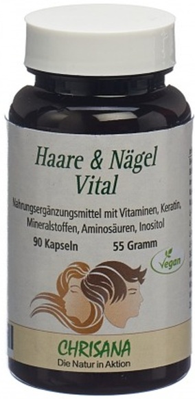 Chrisana Haare und Nägel Vital Kapseln (90 Stk)