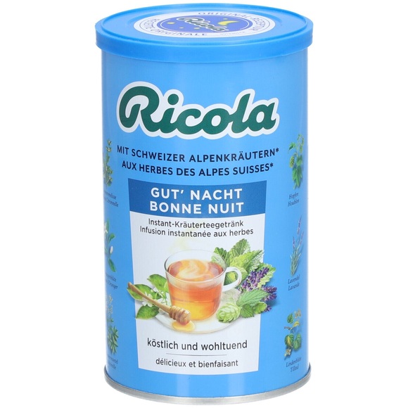 Ricola Instant-Tee Gut'Nacht (200 g)