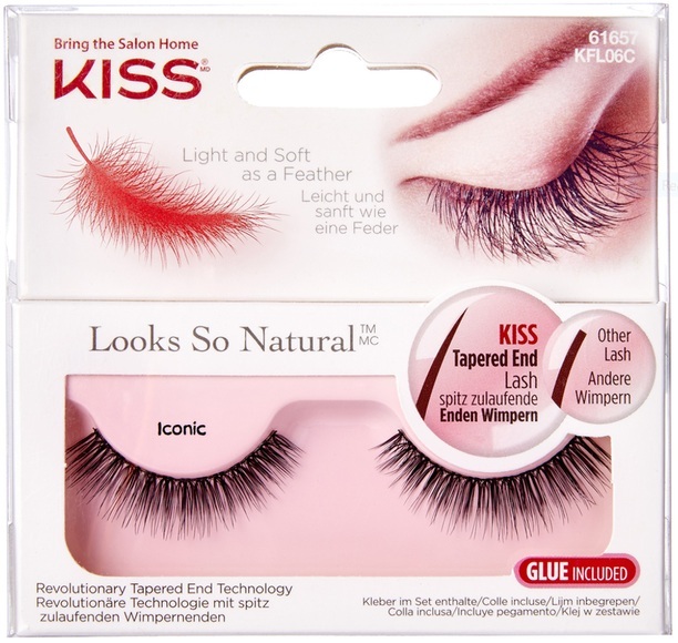 Kiss Look So Natural Lashes Iconic (1 Stück)