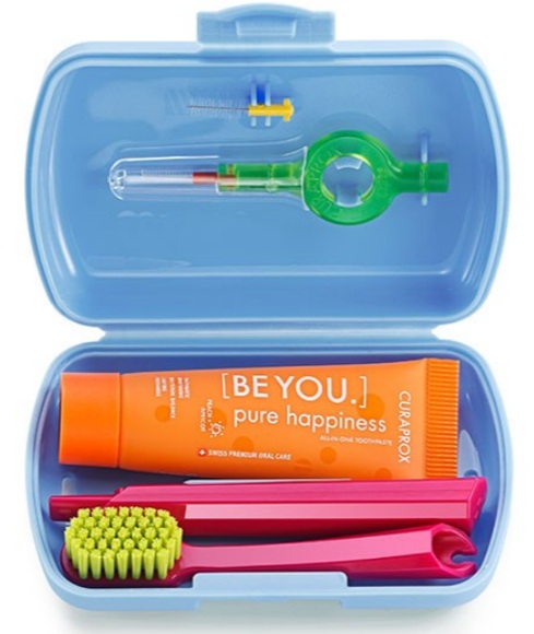 Curaprox Travel Set blau (1 Stk)