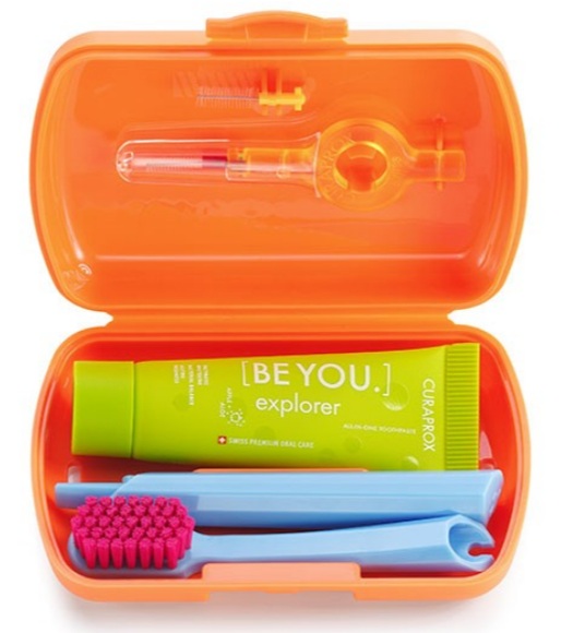 Curaprox Travel Set orange (1 Stk)