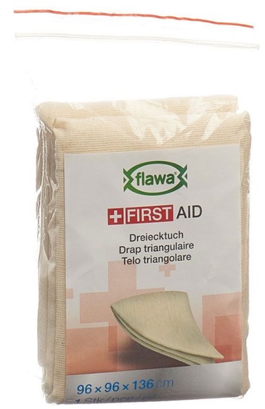 FLAWA Dreiecktuch 96x96x136cm (1 Stk)