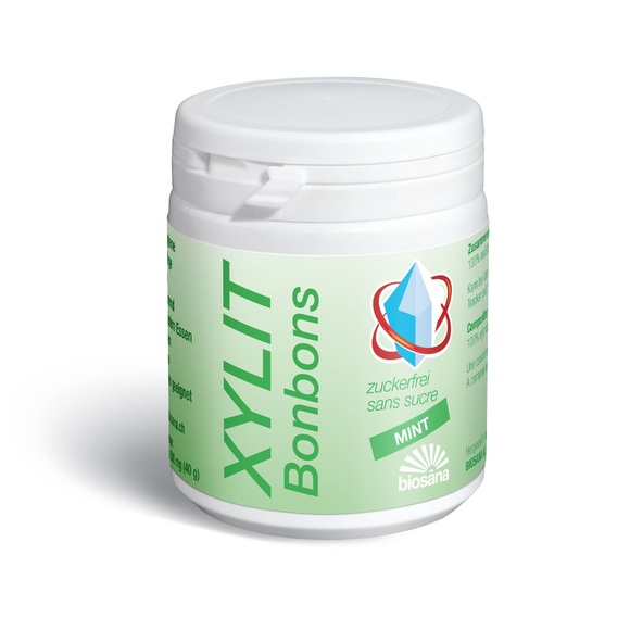 biosana Xylit Bonbons Mint (80 Stück)