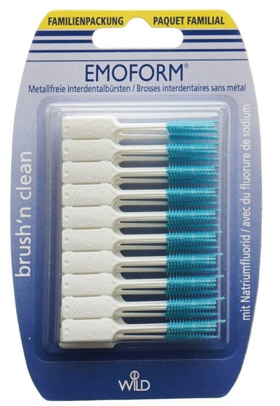 Emoform Brush'n Clean Familienpackung (80 Stück)