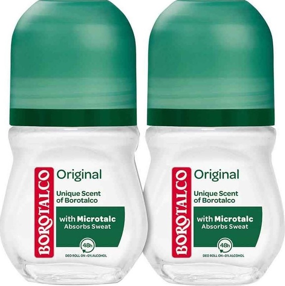 Borotalco Original Roll On Duo Damen 2X50ML