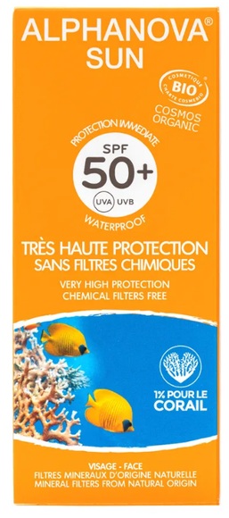Alphanova Sunscreen SPF 50 + 50 ml. (Cosmétique , Corporel , Solaires)