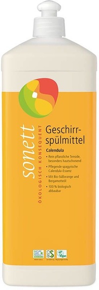 Sonett Geschirrspülmittel Calendula Nachfüllflasche (1 lt)
