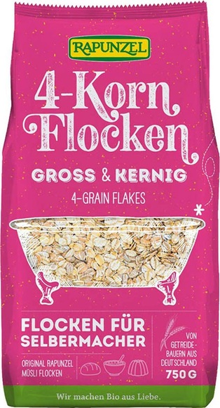Rapunzel Vierkorn-Flocken gross und kernig (750 g)