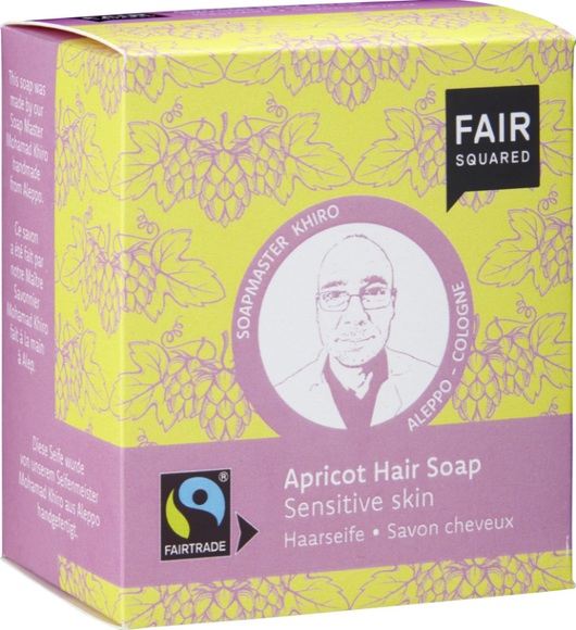 FAIR SQUARED Apricot Hair Soap (2x80g)