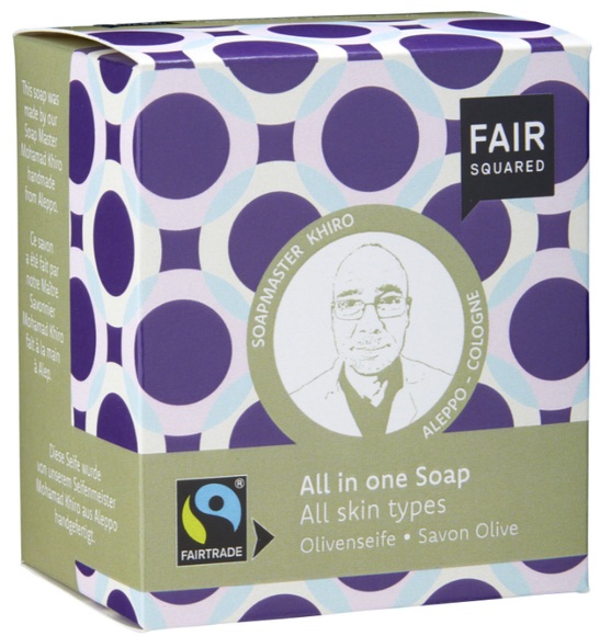 FAIR SQUARED All in One Soap Olive (2x80g)