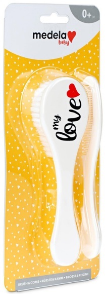 medela Baby Babybürste und Kamm (1 Stück)