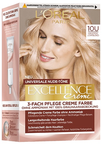 EXCELLENCE Universelle Nude lichtblond (1 Stk)