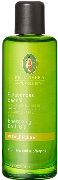 Primavera Energizing Badeöl, Ingwer-Limette