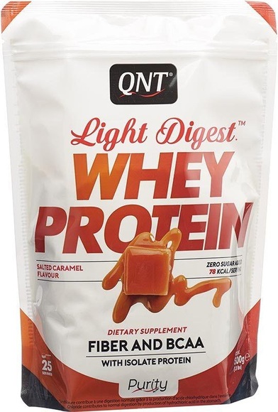 Qnt® Light Digest™ Whey Protein gesalzener Karamell Geschmack
