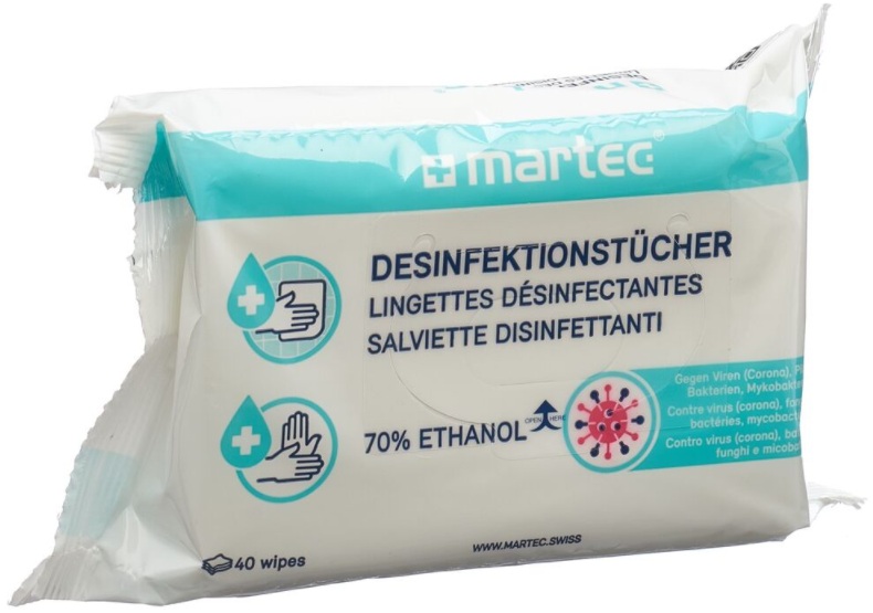 Martec Desinfektionstücher 40 Stück
