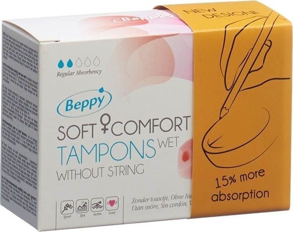Beppy Soft Comfort Tampons Wet (2 Stück)