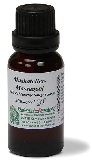 Bahnhof-Apotheke Kempten Muskateller-Massageöl (20ml)