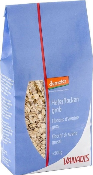 VANADIS demeter Haferflocken grob (500g)