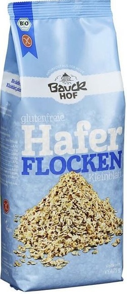 Bauckhof Bio Glutenfreie Haferflocken Kleinblatt