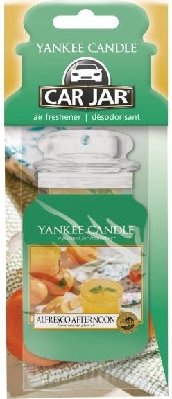Yankee Candle Car Jar Classic Lufterfrischer Alfresco Afternoon (1 Stk)
