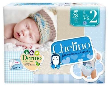 chelino fashion & love Windeln Gr.2 3-6kg (28 Stk)