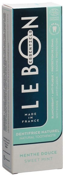 LEBON ESSENTIELS Zahnpasta mild Minze Bio (80 ml)