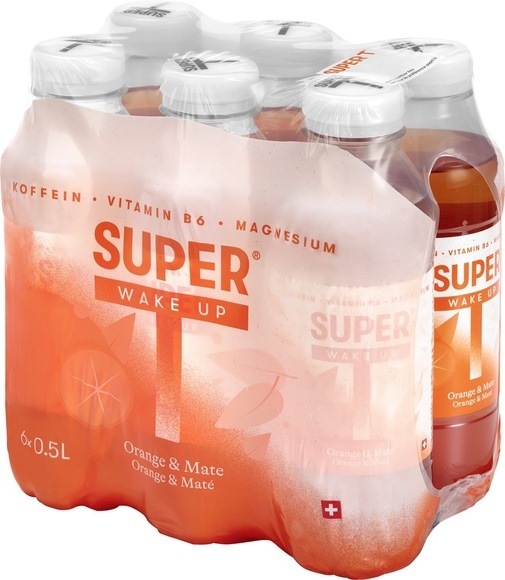 SUPER T Wake Up Orange & Mate (6x50cl)