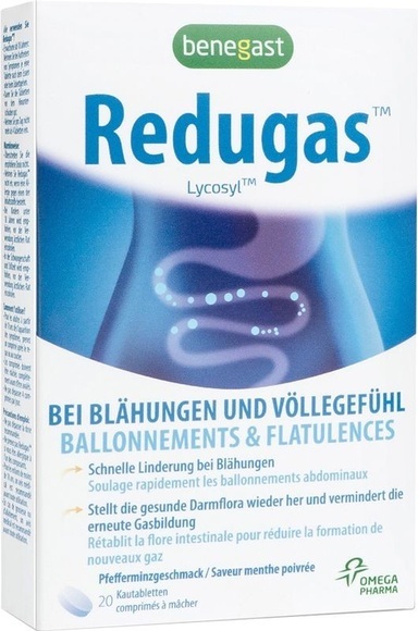 Benegast Redugas Tablette (20 Stück)