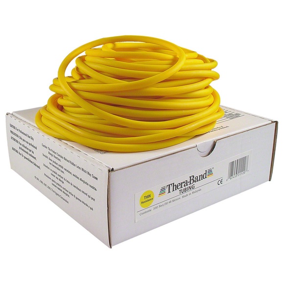 TheraBand Tubing 30.5m Gymnastikbänder gelb