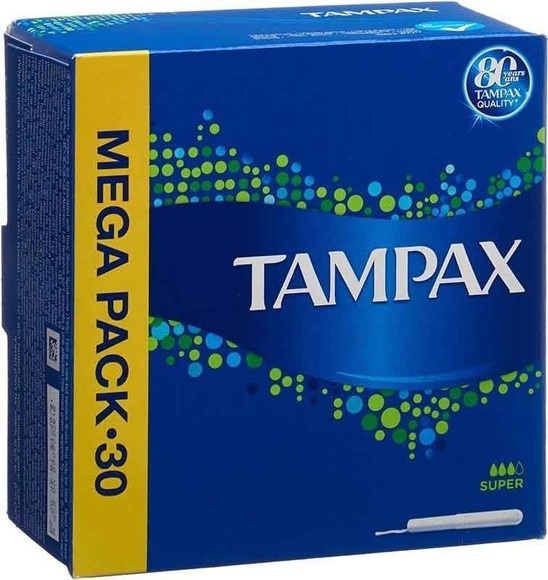 Tampax Super Tampons 30 Stück