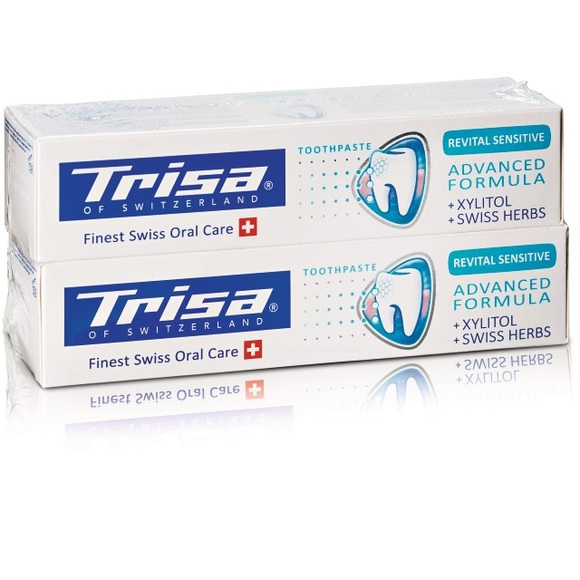 Trisa Zahnpasta Revital Sensitive (2 x 75ml)