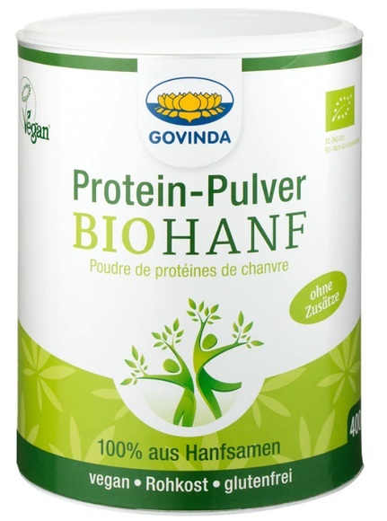 Govinda Bio 2 x Hanf Proteinpulver + nu3 Hanfprotein