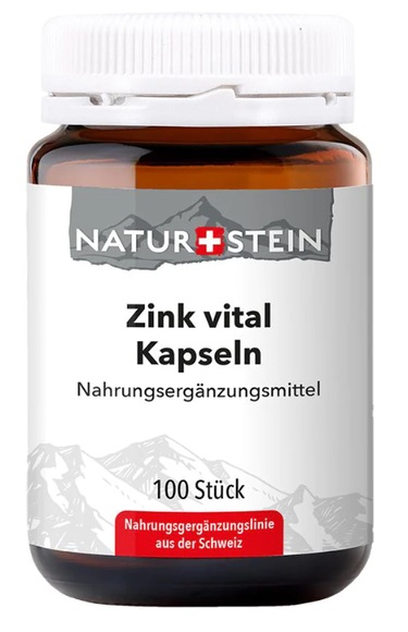 NATURSTEIN Zink Vital Kapsel (100 Stück)