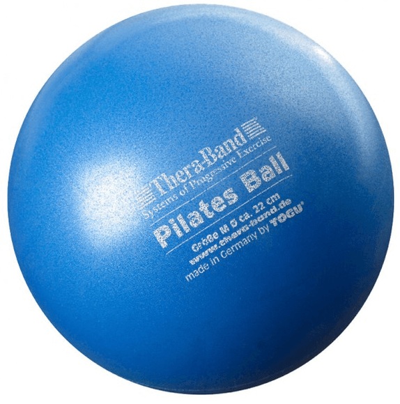 TheraBand Pilates Ball blau Durchmesser: 22cm