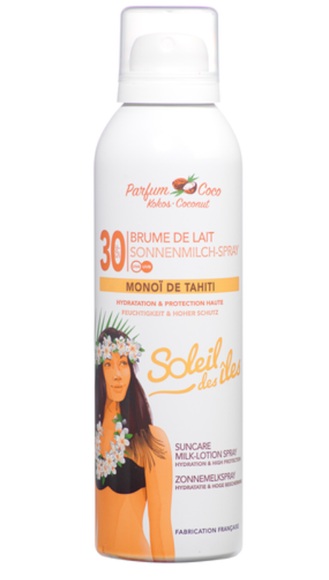 Soleil des îles Sonnenmilch Sprühnebel Kokos Duft SPF 30 200ml