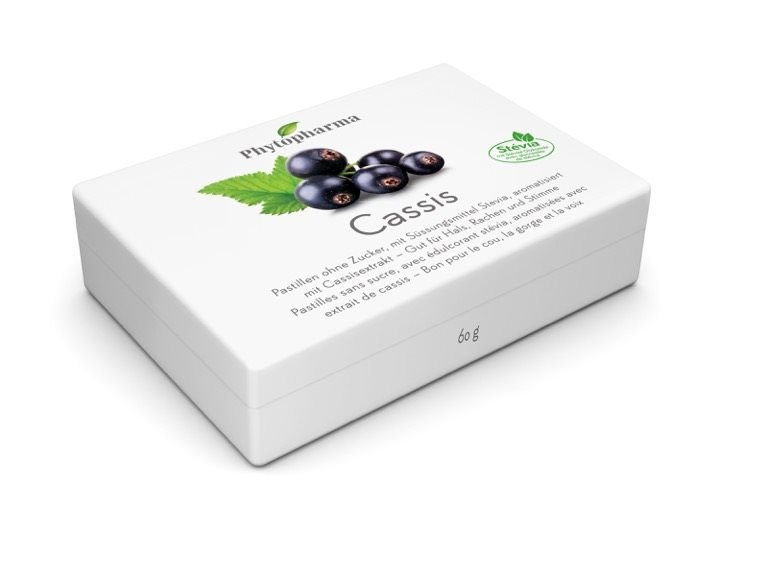 Phytopharma Cassis Pastillen (60 g)