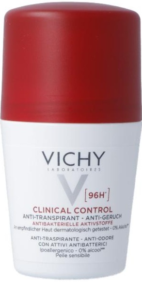 Clinical Control Antitranspirant 96h Roll-on Damen 50 ml