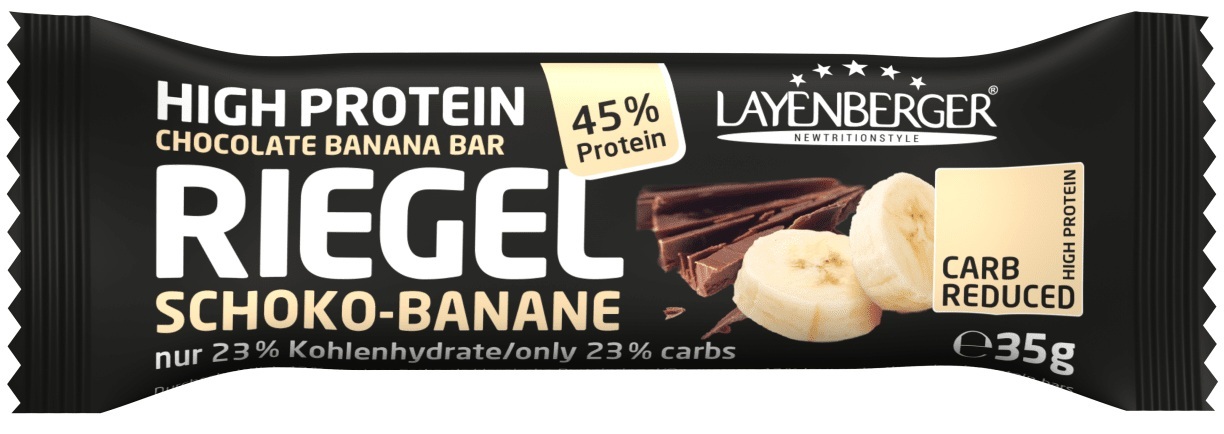 Layenberger® LowCarb Protein Riegel Schoko-Banane