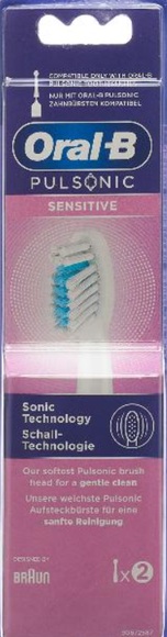 Braun Oral-B Pulsonic Sensitive 2er Bürstenkopf