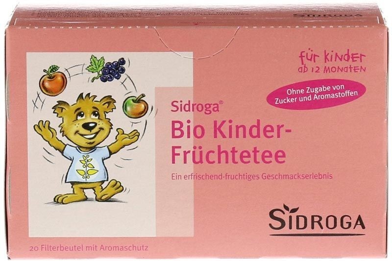 Sidroga Gesellschaft für Gesundheitsprodukte mbH Sidroga® Bio Kinder Früchtetee