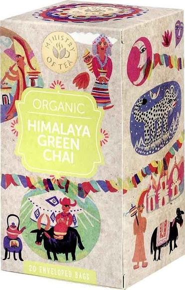 MINISTRY OF TEA Himalaya Green Chai Tee (20x1.5g)