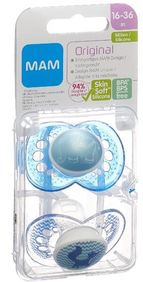 MAM Original Nuggi Silikon 16-36 Monate Unisex (1 Stück)